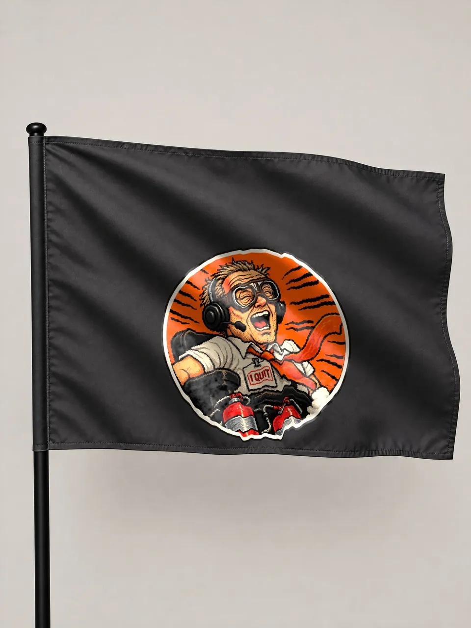 I QUIT Flag